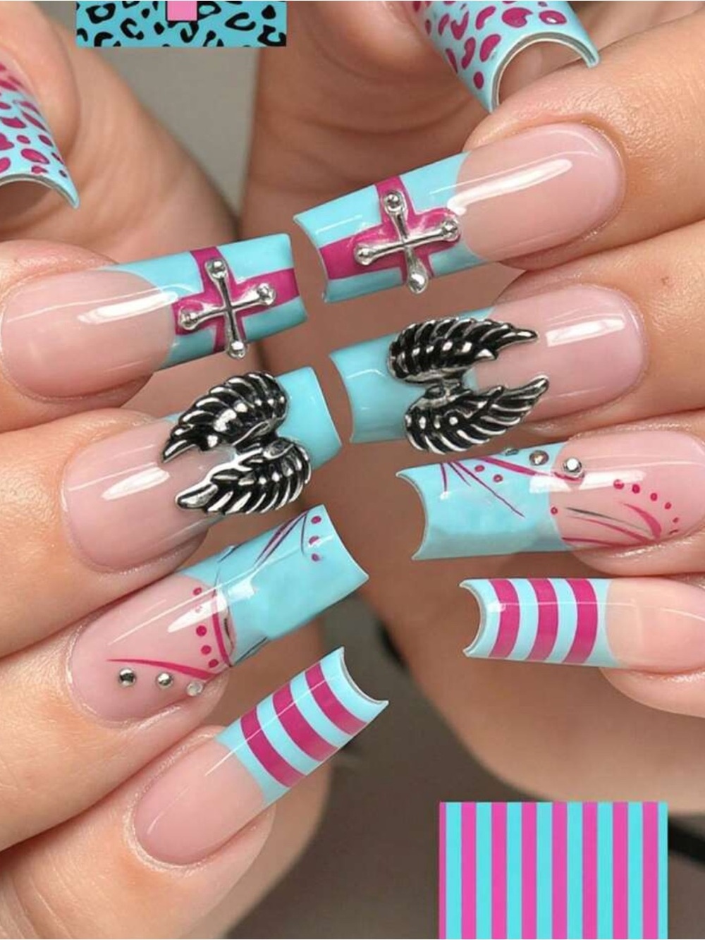 24pc Press On Nail Set from the Nail Bar 💅